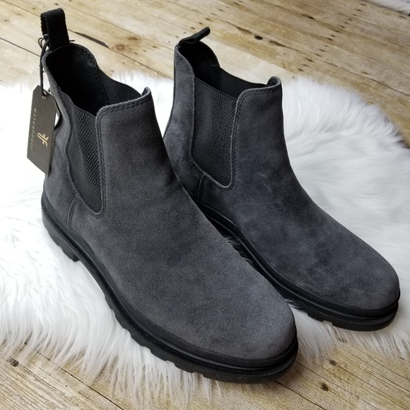 frye suede chelsea boot